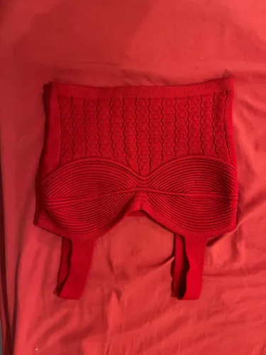 Cropped vermelho modal