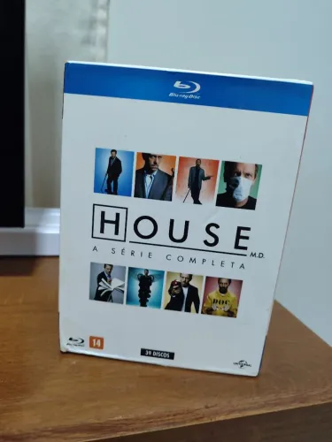 Box Blu-ray House M.D. - A Série Completa (39 Discos) Original