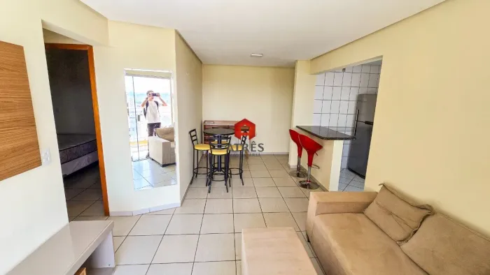 Apartamento Mobiliado com 2 Quartos para Aluguel no Vila dos Alpes