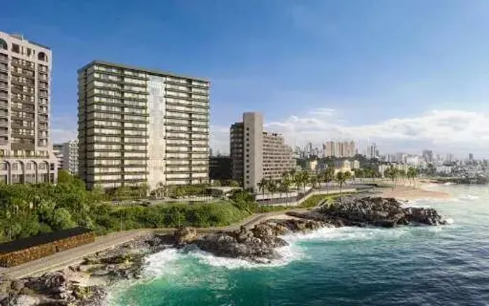 Apartamento Ondina 5 suítes Mansão Othon 572m2 Nascente Vista Mar