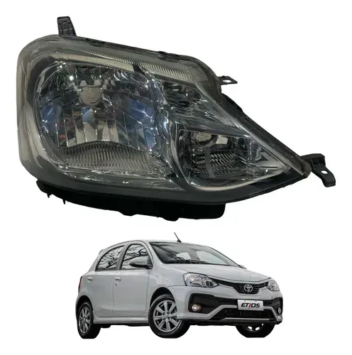 Farol Direito Foco Simples Toyota Etios 2012 A 2020 Direito/passageiro