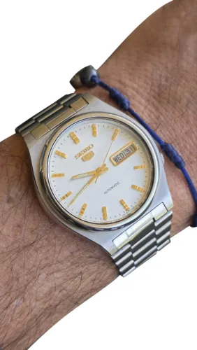 Seiko 5 Automático * Vintage 1981 Original Raro Show