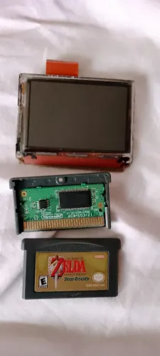 Nintendo jogo Zelda mais tela GBA