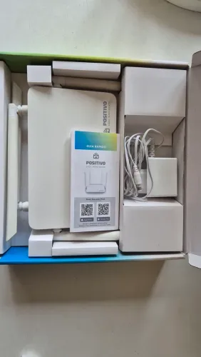 Roteador Positivo casa inteligente Smart Mesh fast ET Branco 4 antenas