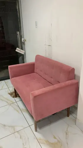 Poltrona namoradeira sofá 2 lugares