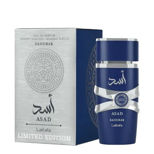 Lattafa Asad Zanzibar - Perfume Masculino Edição Limitada