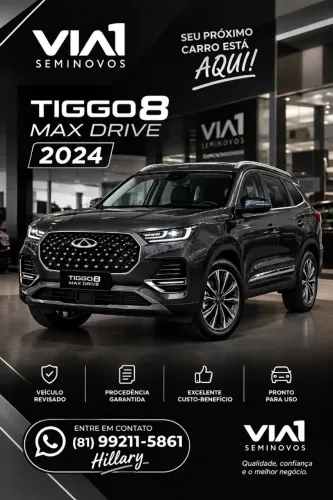 Chery Tiggo 8 MAX Drive 1.6 Turbo Aut. 2024