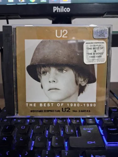 CD U2 The Best of 1980-1990 + B-Sides Duplo