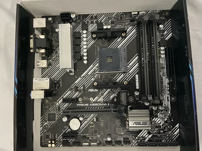 Placa Mãe Asus A520m-A II Socket Am4