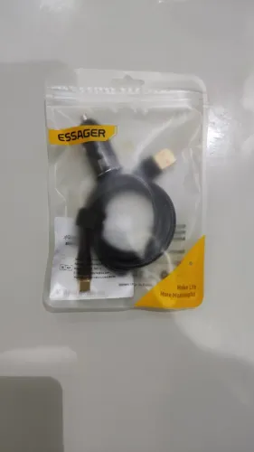 Carregador de Celular Veicular Automotivo Usb Essager Tipo C