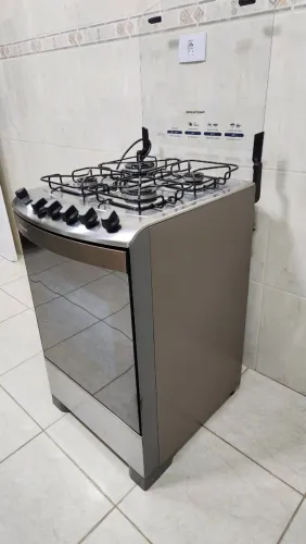 Fogão Brastemp 4 bocas 220 Volts - seminovo