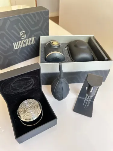 Kit Premium Wacaco Picopresso + Acessórios Profissionais para Café Espresso