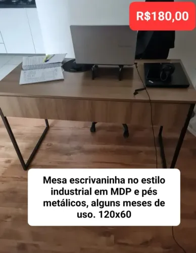 Mesa de escritório 120×60