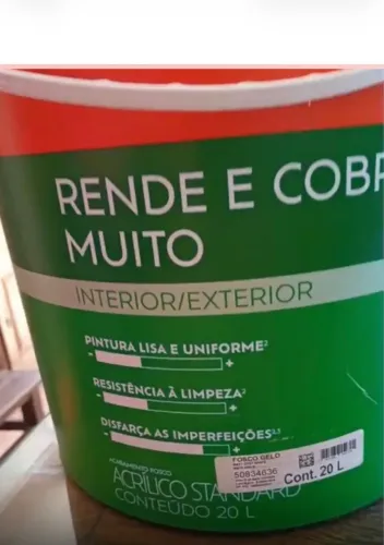 Tinta Suvinil lacrada