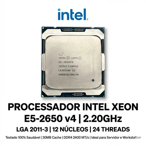 Processador Intel Xeon E5-2650 v4 2.20GHz LGA 2011-3