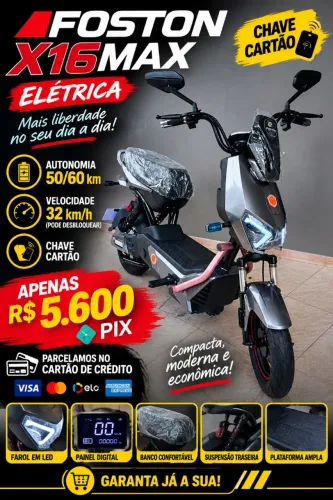 SCOOTER Foston X16 max nova peça a sua