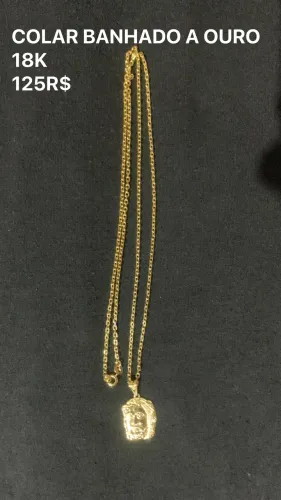 Colar Banhado a Ouro 18k