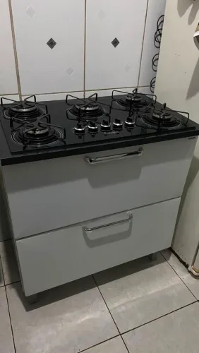 Fogão 5 bocas com Armário