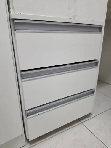 Gaveteiro branco MDF