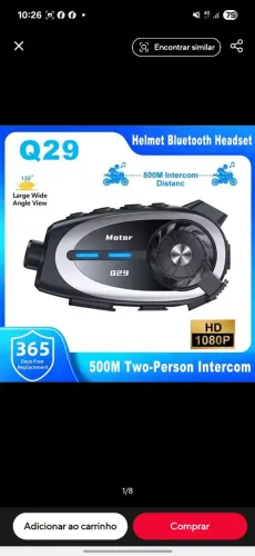 intercomunicador de capacete de motocicleta Q29