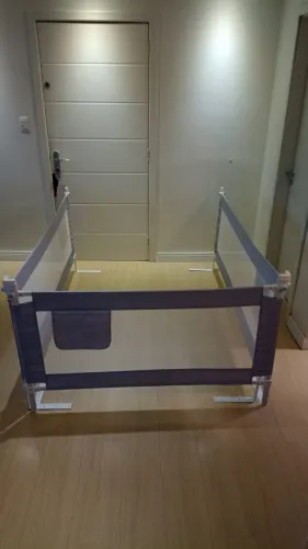 Proteção lateral articulável cama casal