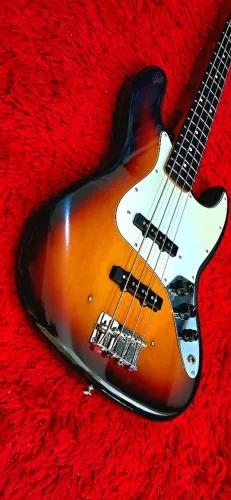 BAIXO FENDER - JAZZ BASS - MEXICANO - 2007 - BLINDADO / REGULADO
