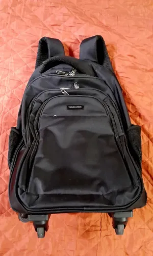 Mochila Bagaggio Travelcross com rodinhas