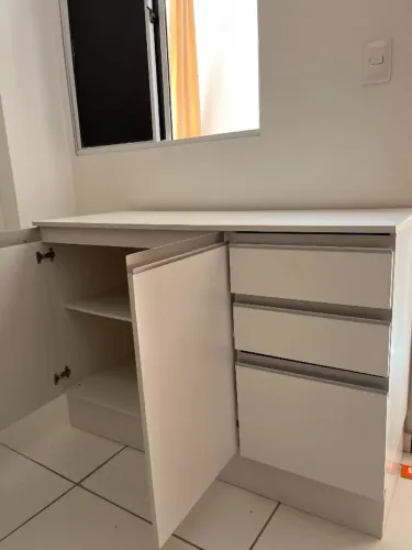 Balcão de cozinha - branco 