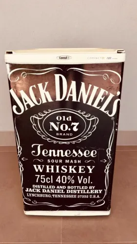 Frigobar Consul 120L Envelopado Jack Daniel?s - Exclusivo!