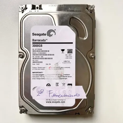 HD Seagate Barracuda 3TB ST3000DM001 SATA 3,5" Funcionando