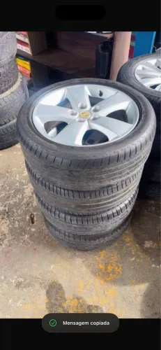RODAS ARO 17 5/114 PNEUS 80% BORRACHA(225/45/17)