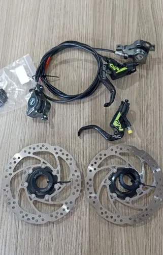Par de Freio a Disco Magura Original MT8 SL Em Carbono