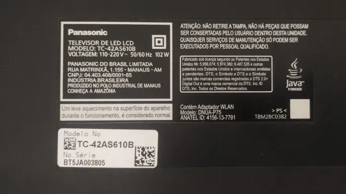 TV Panasonic