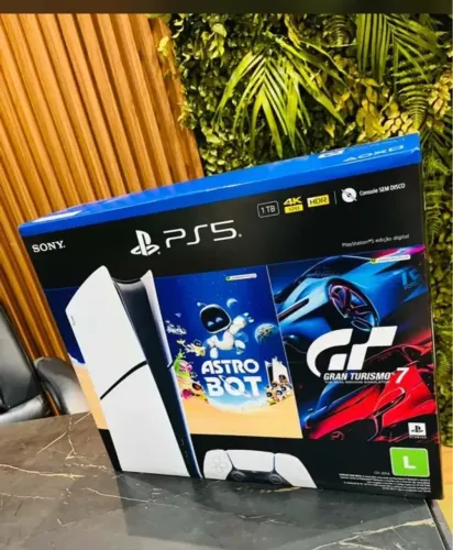 Playstation 5 Slim 895Gb - 2 Jogos - Lacrado