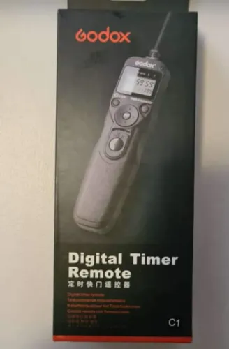 Controle Disparador Godox C3 Timelapse Para Canon 5d, 7d, 6d