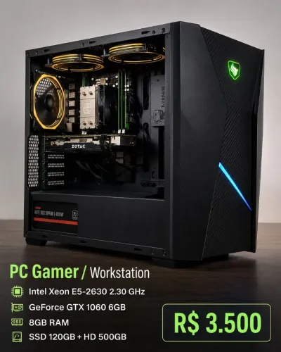 PC Gamer / Workstation - Xeon + GTX 1060 
