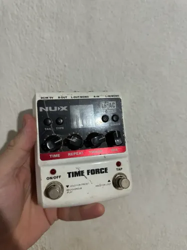 Pedal De Efeito Time Force Delay Nux - Com Defeito