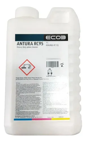 Limpador De Chapas Offset Antura Rc95 Eco3 Agfa - 1 Litro 0