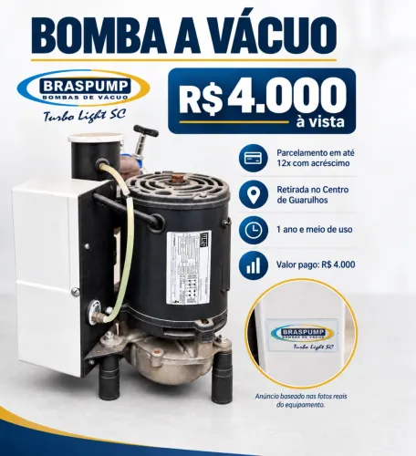 Bomba a vácuo - braspump