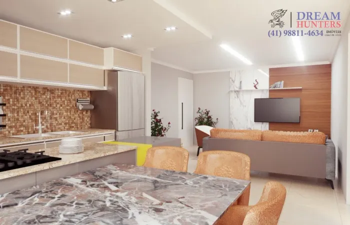 Cobertura Duplex de 148.1m² no bairro Campo Comprido, com 3 quartos (1 suíte), 3 banheiros