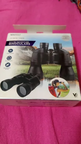 Binóculo Vivitar Revestido Em Borracha 8 X 50 Mm Vivcs850n