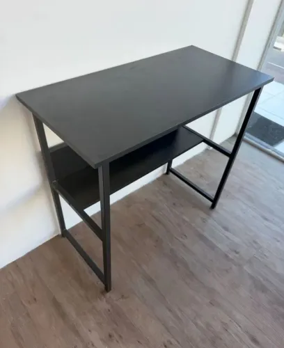 ESCRIVANINHA ESCRITÓRIO 80X40CM EM MDF E METAL