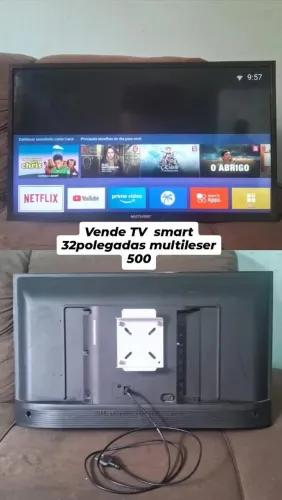 TV multileser 32 polegadas smart 500