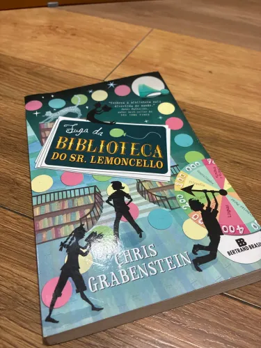 Livro - Fuga da Biblioteca do Sr. Lemoncello