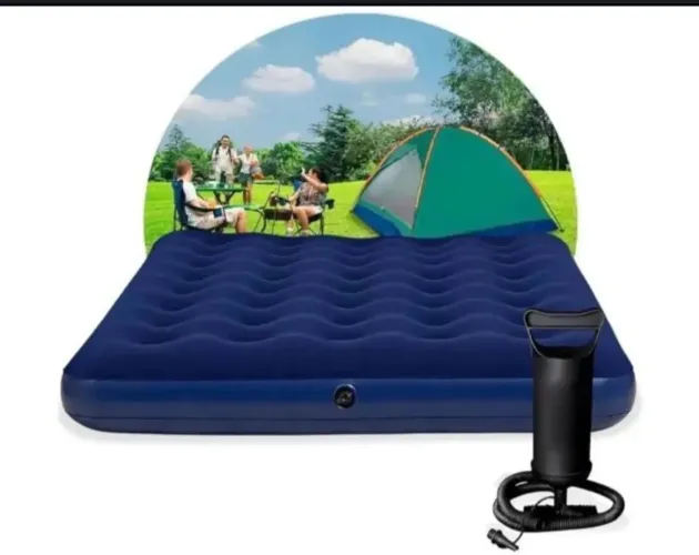 Colchão casal inflável..