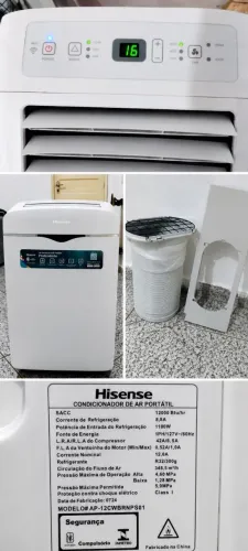 AR CONDICIONADO PORTÁTIL LG HISENSE