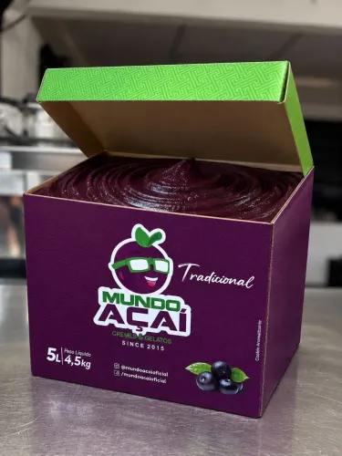 Açaí cremes e gelatos