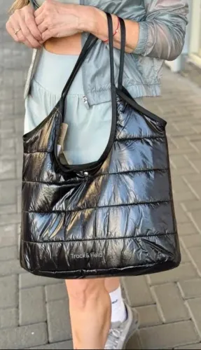 Puffer tote shopper track & field nova
