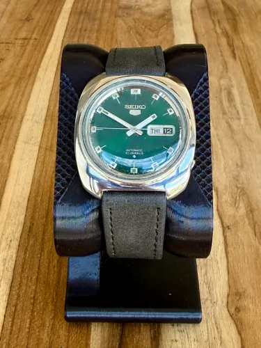 Relógio Seiko 5 Green Dial * - 1977