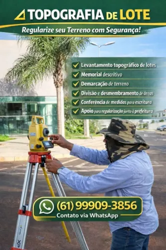 #Topografia de Lote - Regularize seu Terreno com Segurança!
